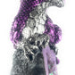 Aint It Nice Dragon Statue Medieval Baby Dragon With Crystal Egg Nest Decorative Figurine Geode Sparkling Crystal Cave Dragon Fi