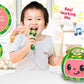 Ekids Cocomelon Karaoke Machine, Portable Bluetooth Party Speaker With Microphone For Kids, Built-In Cocomelon Songs And Speaker
