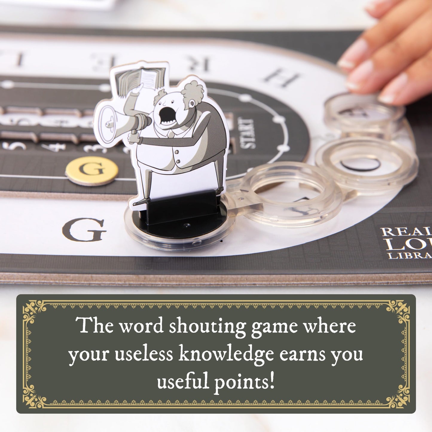 Exploding Kittens Presents Really Loud Librarians - Fast-Paced Board Games For Adults And Kids Age 8 And Up, Perfect Family Night Fun & Parties, Word-Shouting Family Games, Easy To Learn
