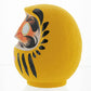 Daimonya Daruma Doll - Made in Japan - Support & Warmth (Yellow, Medium 4.7 inch)
