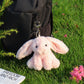 Apricot Lamb Cute Toys Plush Pink Bunny Rabbit Stuffed Animal Soft Keychain For Kids Bag, Purse, Backpack, Handbag (Pink Bunny，4.7 Inches)