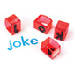 Educational Insights See and Stamp Alphabet Transparent Stamps - Lowercase 5/8, Set of 26 Letters and 4 Punctuation Marks: Perfe