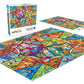 Buffalo Games Pokemon Stained Glass Starters 1000 Piece Jigsaw Puzzle - Large Multicolor - Challenging for Game Nights, Model 11833