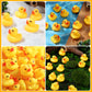Zhanmai 300 Pcs Rubber Duck Bath Toys, Mini Float Squeak Ducks Bulk For Tiny Baby Shower Preschool Bathtub Toy Pool Party Supplies Birthday, Yellow(1.57 X 1.57 X 1.18 Inch)