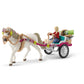 Schleich Horse Club, Horse Toys For Girls And Boys, Carriage Ride With Picnic Horse Set With Horse Toy, 32 Pieces