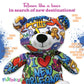 PLUSHOLOGY I Love New Orleans Graffiti Teddy Bear Eco Friendly Stuffed Animal; Cuddly Soft Velboa Plush Animal for Kids 3 Years Old to mature-themeds; Child-Safe Embroidered Eyes (10 Tall When Seated)