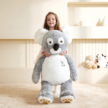 Earthsound Giant Koala Stuffed Animal Plush Toy,Large Koala Jumbo Cute Soft Toys,Big Size Huge Fluffy Plushy Oversized Fat Plush