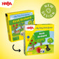 HABA My Very First Games - First Orchard Cooperative Board Game for Toddlers - Large, Wood, Magenta/Orange/Yellow, Model 3177