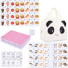 Drizzle 65 Tiles Seaside Escape Game Blocks 30Mm - Instruction Manual Panda Bag - Mahjong Tile Game Sets