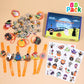 U-Goforst 88 PCS Halloween Party Favors for Kids, Glow in the Dark Light Up Bracelets Necklaces LED Rings Halloween Toys Bulk Cl