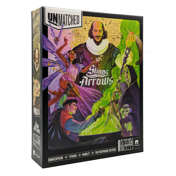 Unmatched Slings and Arrows by Restoration Games  Strategy Board Game  for 2 to 4 Players and Ages 9+