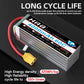 HRB 6S Lipo Battery XT90 4000mAh 60C Soft Case 22.2V RC Lipo Battery for RC Quadcopter Helicopter Car Truck Boat Hobby (2packs)