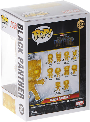 Marvel Studios 10 Funko Pop! Marvel Black Panther Vinyl Bobble Head [Gold Chrome] (Pre-Order Ships January)