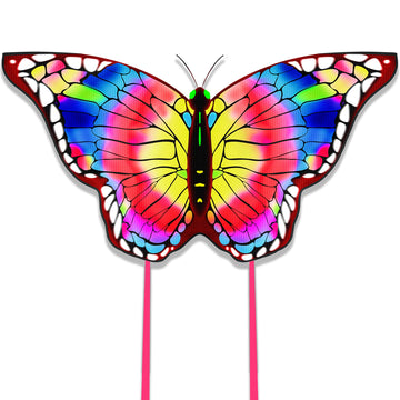 Butterfly Kite For Kids 4-8 8-12, Kid Kites Easy To Fly, Colorful Kite For Adults & Beginners, Beach Park Outdoor Activities, Ea