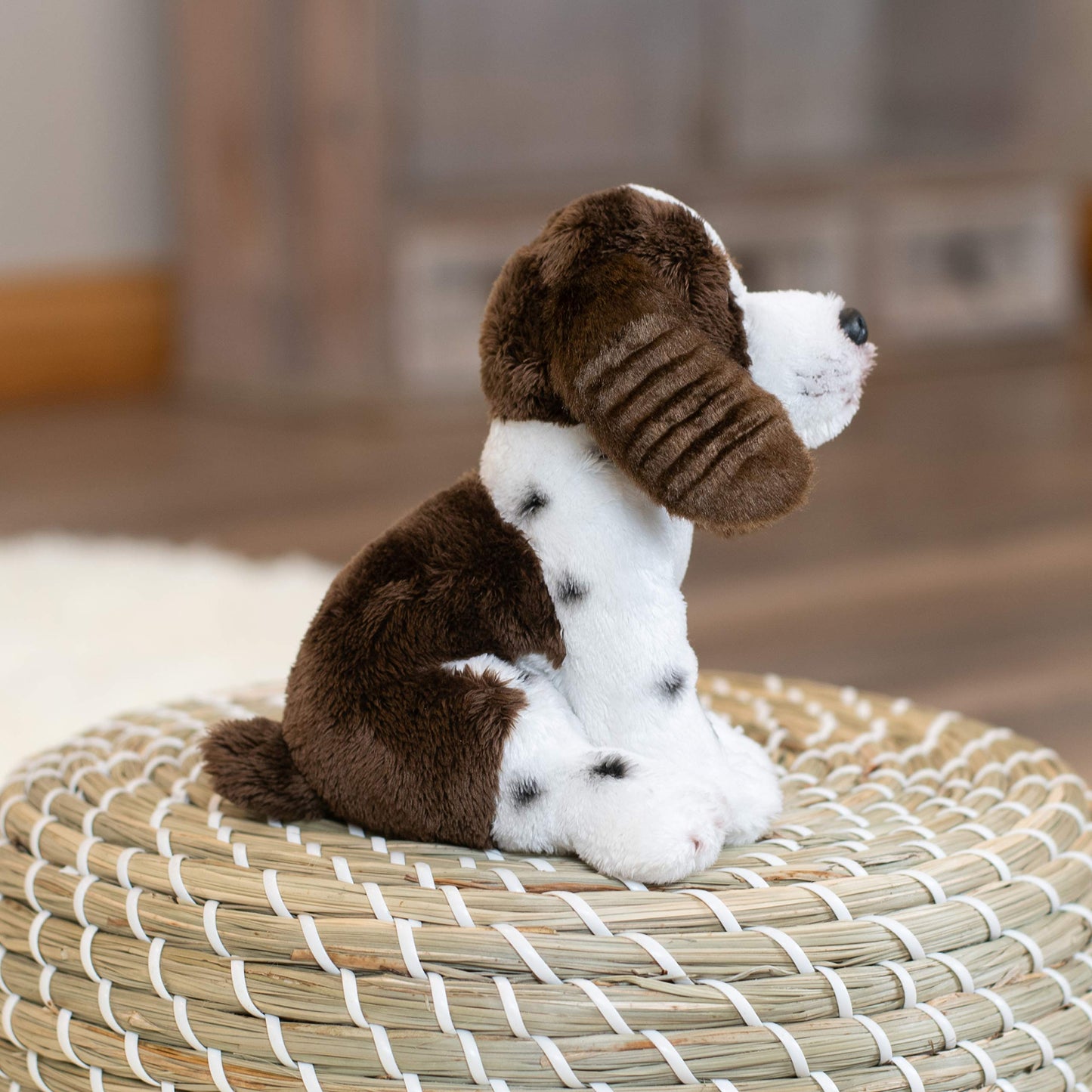 Demdaco Corgi Beanbag Plush Animal Figure 5.5 Inch, Natural Brown