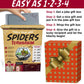 Prank Gift Box Hatch Your Own Spider Terrarium - Perfect Gag Gift And Funny White Elephant Idea