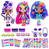 Decora Girlz 5' Dolls -3 Pack A - Decora, London And Celestia | Fashion Dolls For Ages 4 And Up | Surprise Birthday Gift For Children | Set Of Doll Clothes, Stickers, Dolls & Accessories
