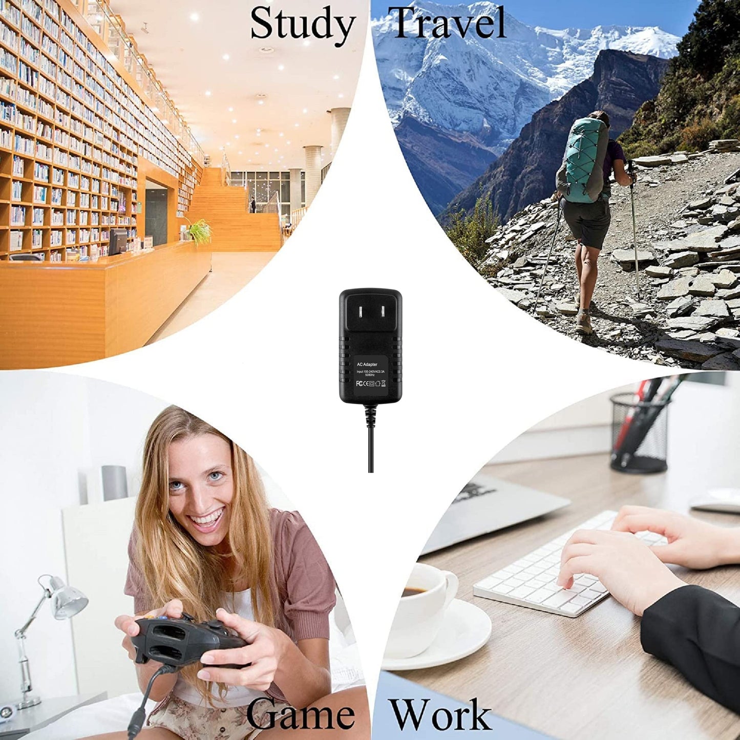 Digipartspower Dc Charger Ac Adapter For Zoomer Dino Interactive Puppy Kitty Cat Puppy Bentley