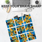 Scramble Squares- Sunflowers- 9 Piece Challenging Puzzle- Ultimate Brain Teaser and Mind Game for Children & Adults- Boosts Cogn