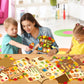 Cy2Side 12Pcs Fall Woodland Religious Stickers Scene For Kids, Make A Fall Christian Sticker Scene With Fox Cross Make Your Own Fall Religious Sticker Scene Art Craft Diy Autumn Sunday School Activity
