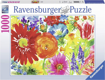 Ravensburger Abundant Blooms | 1000-Piece Jigsaw Puzzle For Kids And Adults | Precision-Made Unique Anti-Glare Surface | Engaging Activity For Brain Development