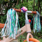 Platt Kid'S Bicycle Handlebar Streamers Colorful Ribbons Tassel For Girls Boys Bicycle Handlebar Scooter Handgrip (1Pair) (Shiny