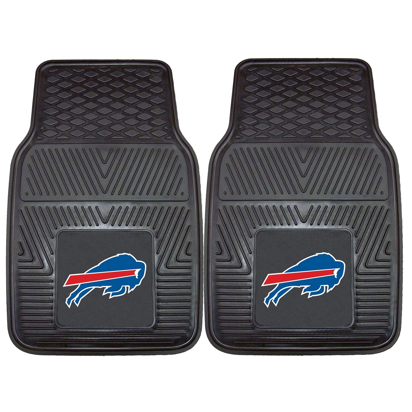 Buffalo Bills 27 x 18 2-Pack Vinyl Car Mat Set