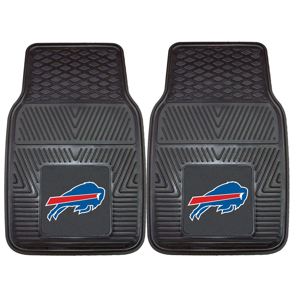 Buffalo Bills 27 x 18 2-Pack Vinyl Car Mat Set