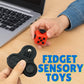 Fidget Toys 3Pcs - Includes Infinity Cube & Hand Fidgets For Adults & Kids | Desk Fidgets & Sensory Toys For Anxiety, Stress Rel