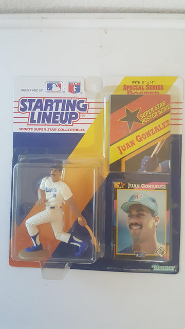 1992 Mlb Starting Lineup - Juan Gonzalez - Texas Rangers