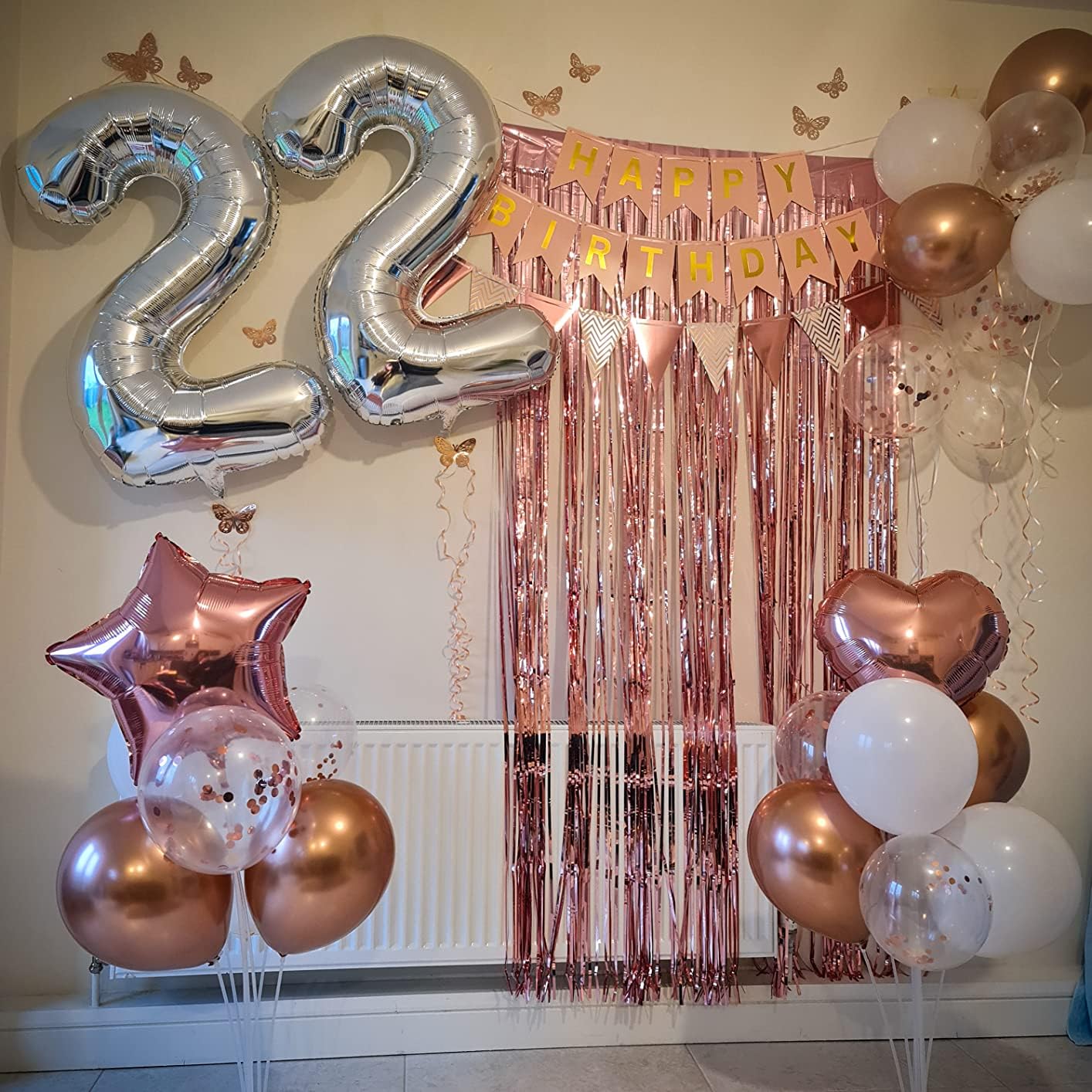 Paticool Silver Number 2 Balloon, 40 Inch Large Number Foil Mylar Balloons For 2Nd Girl Boy Birthday Party Celebration Decoratio