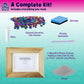 Purple Ladybug Decorate Your Own Picture Frame Craft Kit – Easter Craft For Kids Ages 8-12, Birthday Gift & Diy Mosaic Frame Craft For Girls Ages 6-8, Fun Arts & Crafts For 7-Year-Old Girls