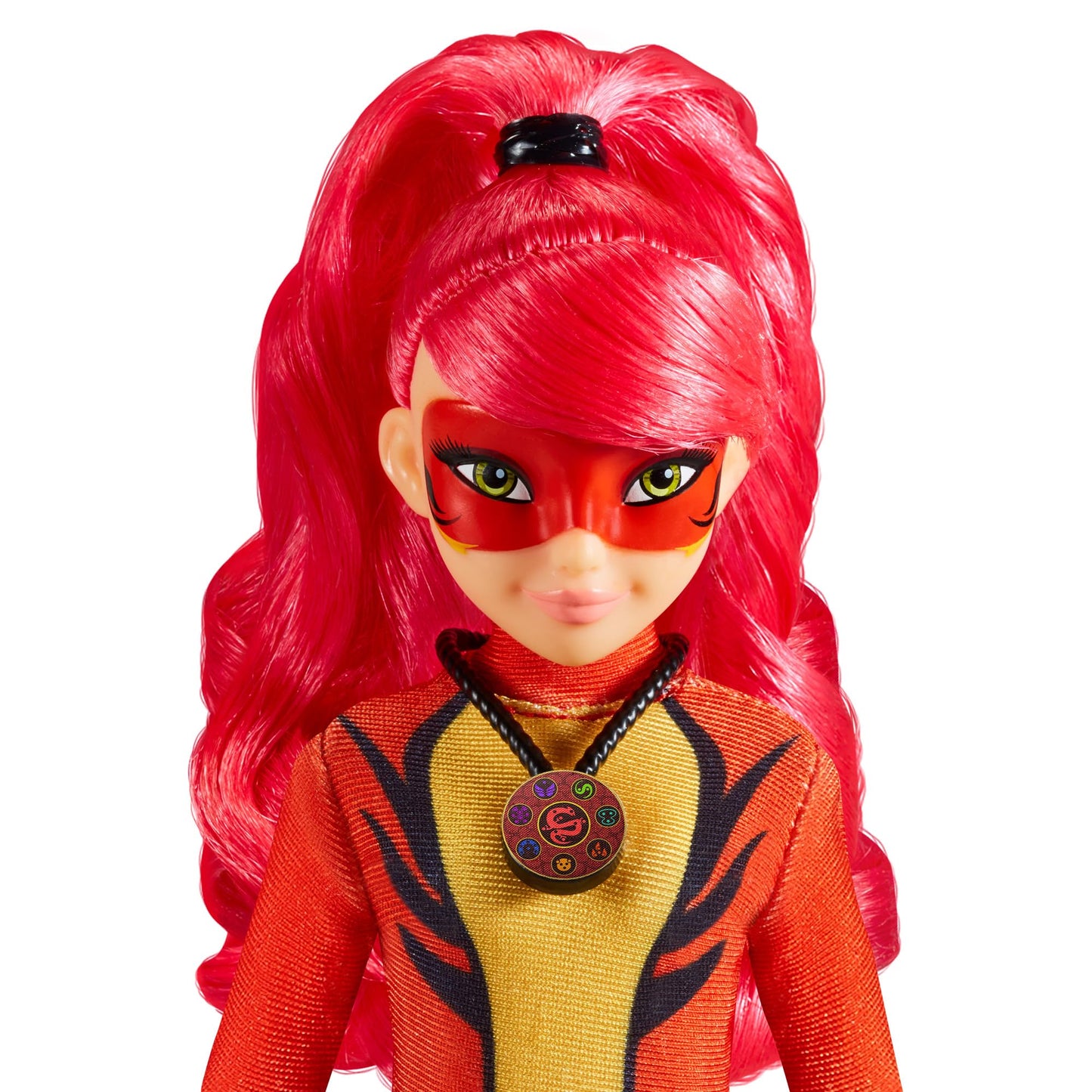 Miraculous Lady Dragon Fashion Doll 10.5" with Accessories, Black, Plastic - Model 50020