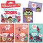 Peaceable Kingdom Valentines Cards for Kids, Set of 28 Scratch-off Jokes, Multicolor