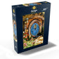 MyPuzzle.com 500 Piece Jigsaw Puzzle - Colorful Hobbit House in Hobbiton, Cardboard