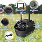 Theefun 500ML Bubble Machine - Automatic Bubble Blower for Kids, Portable, Plug-in/Battery Operated for Parties, Weddings, Indoor/Outdoor Fun, Black