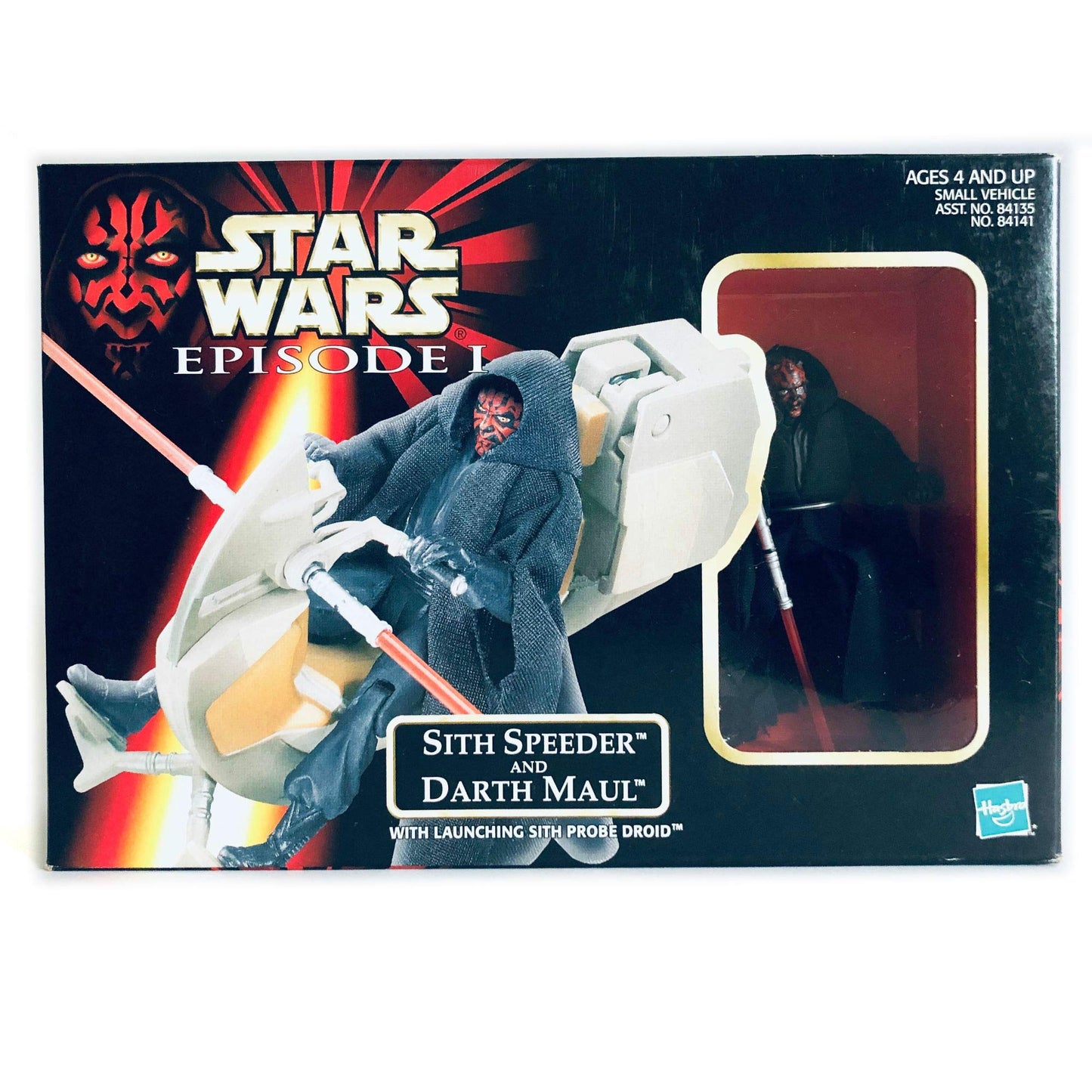 STAR WARS Sith Speeder with Darth Maul Action Figure, Model 84135, Plastic