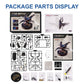 Robotime Mi03 Model Kits For Adults/Teens-Storm Beetle Model Building Kits-115 Pieces Mechanical 3D Puzzle-Birthday Gift For Men-Aesthetic Desk Toy Decor