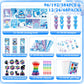 BenLouis 96pcs Frozen Party Favors Set for Kids Winter Snowflake Coloring Book Christmas School Classroom Gift Reward Prize Craf