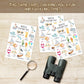 Ltazhyi Beach Scavenger Hunt Cards Set Of 30 Pcs, Summer Treasure Hunt Game For Family Friends, Outdoor Holiday Party Game Find