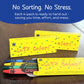 Crayonking 25 Sets Of 4-Packs In A Box (100 Total Bulk Crayons) Restaurants, Party Favors, Birthdays, School Teachers & Kids Col