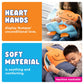 Bumpas Weighted Plush Toy – Sensory Plush Toys With Weighted Arms To Give Realistic Hugs – Cute Cuddle Pal Zeek
