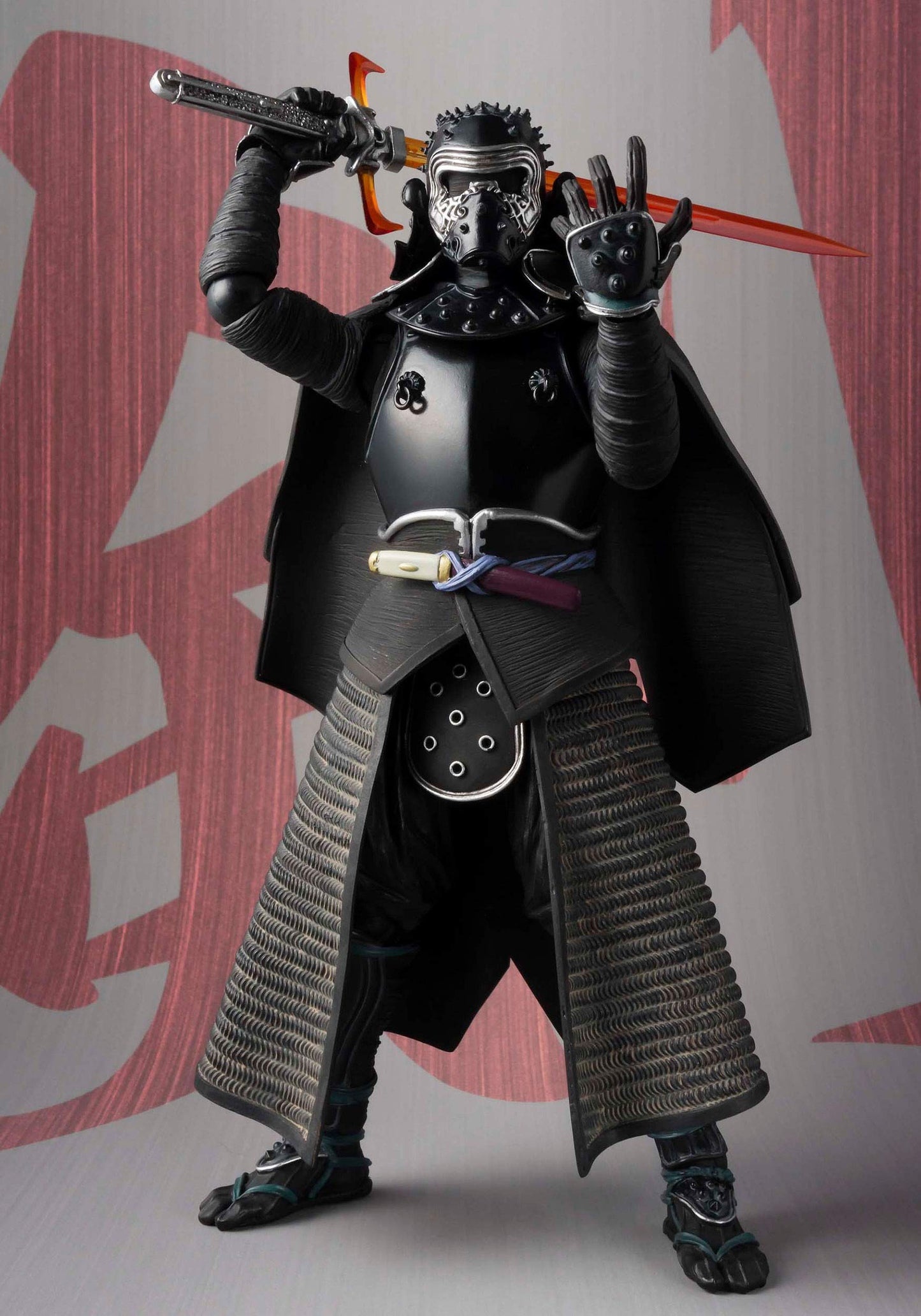 Bluefin Kylo Ren Action Figure, 175mm, ABS/PVC, Multi Color, Model BAS57667, Star Wars Meisho Movie Realization