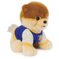 GUND Boo Plush Pomeranian Dog Varsity Jacket 9” Stuffed Animal, Polyester, Ages 1+