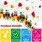 Bkeecten 3 Packs Fruit Theme Table Cover Decorations Watermelon Pineapple Disposable Plastic Tablecloths For Kids Birthday Baby