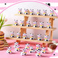 Relaxgiant 48 Pcs Cow Ducks Mini Cow Rubber Ducks Bulk Cow Print Duck For Birthday Party Favors Baby Shower Kids Boys Girls Bath