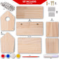 Hapinest Wooden Bird Houses to Paint and Build, Birdhouse Kit for Kids, Wood Painting Building Projects Fun Activities Arts and