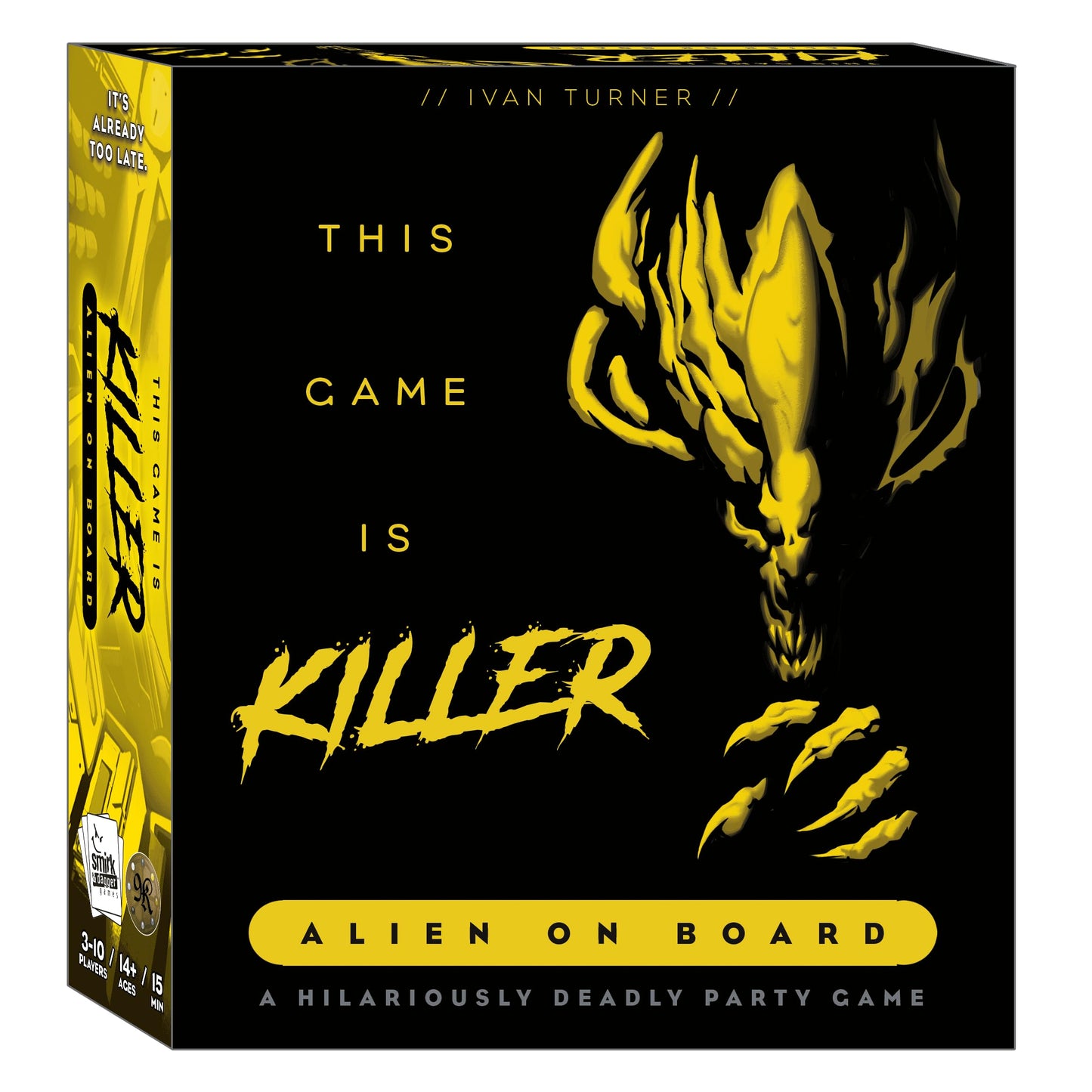This Game Is Killer, Party Board Game, For 3 To 10 Players And Ages 14+, Smirk & Dagger