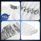 Yqbfb Nasa Astronaut Costumes For Kids: America Spacesuit For Boys Girls Space Jumpsuit Set Halloween Dress Up Cosply (Astronaut