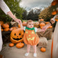 Noubeau Toddler Baby Boy Girl Halloween Clothes Pumpkin Sleeveless Romper Bodysuit One Piece Halloween Outfit(Pumpkin 2,18-24 Mo